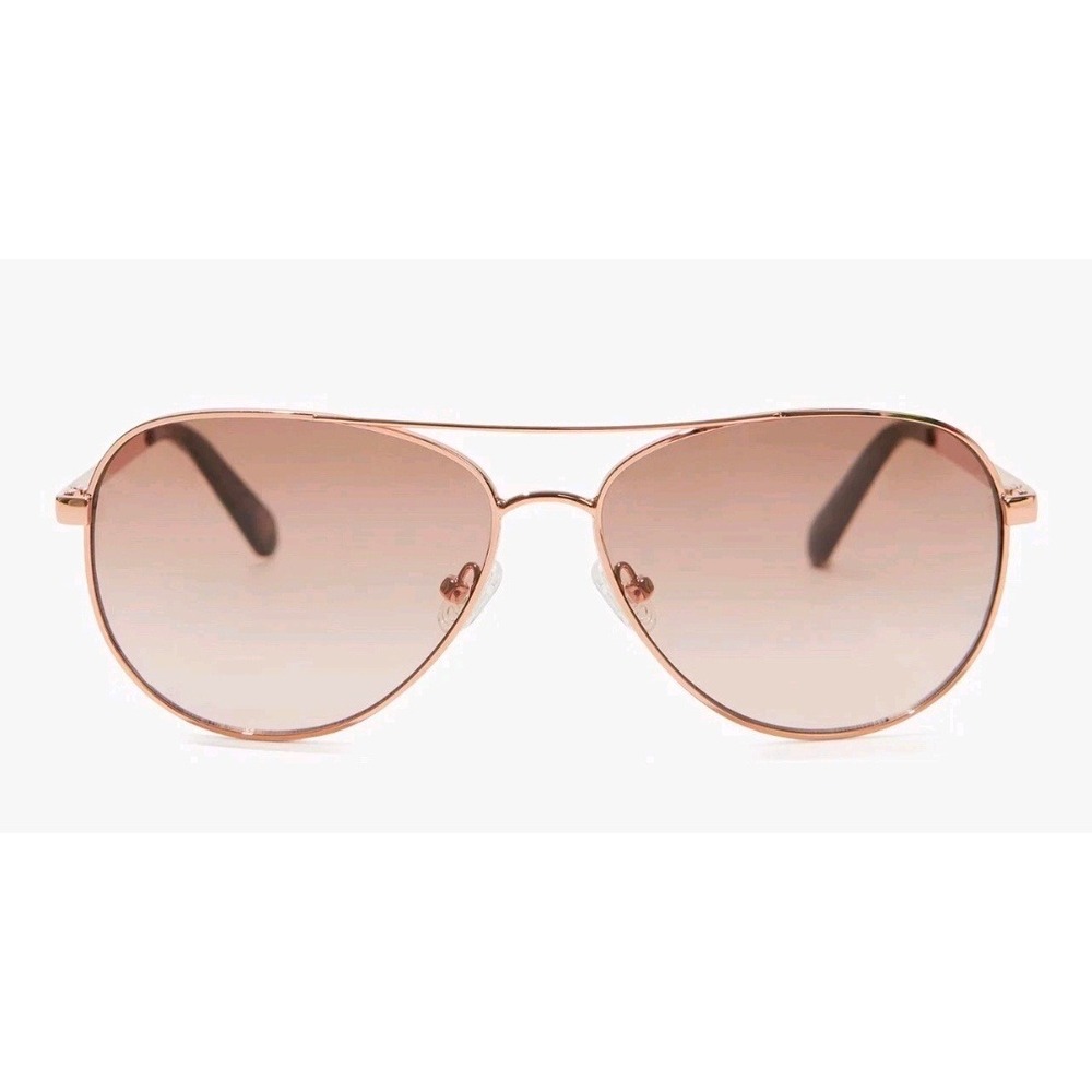 Kate Spade New York Emmaline Rose Gold Aviator Sunglasses with Gradient Lenses - Picture 8 of 9